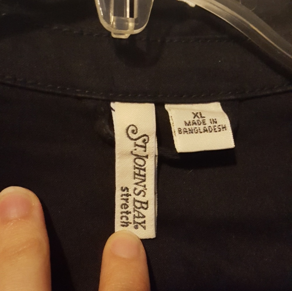Navy Blue Overcoat - Picture 2 of 3